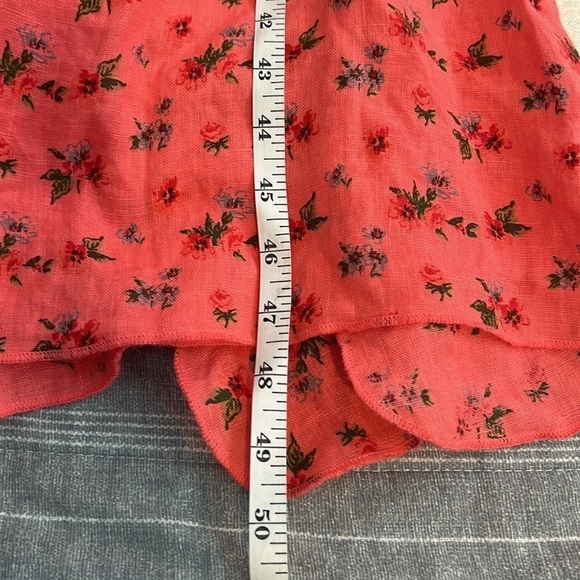 Lungo O’Larno,Italy,Gorgeous Soft Linen Blend Dress, Excellent Condition, Size M - Picture 8 of 8